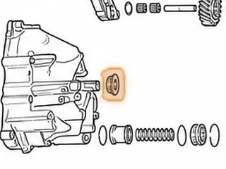 Plug, MPYA / M5DA Extention Housing (Allen Head) For Access To The Hidden Snap Ring (1.330”OD Threads) — Part # 70771B