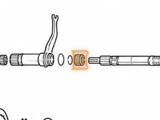 Caged Needle Bearing, M5DA Mainshaft To Converter Reactor (3/4” Long) — Part # 70214H