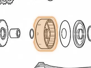 Drum, MPYA Reverse (Countershaft)(5.413”OD) — Part # 70556B