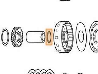Caged Needle Bearing, MPWA (Vigor) 4th Gear (Countershaft) (1.460”OD) — Part # 70268C