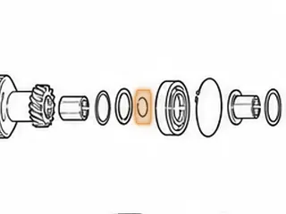 Snap Ring, MPYA / M5DA (Mainshaft) 1.125”OD (.039” Thick) Wire Type — Part # 70881B