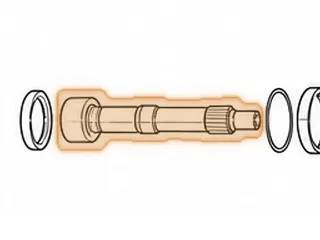Shaft, MPYA Secondary — Part # 70675B