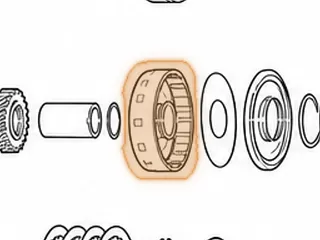 Drum, MPWA (Vigor) Low Hold (Countershaft) — Part # 70554C
