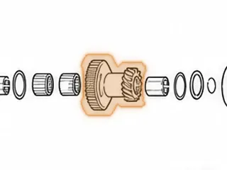 Gear, MPYA Low (Mainshaft) 21 Teeth — Part # 70800B