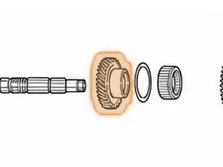 Gear, MPYA 3rd (Mainshaft) 38 Teeth — Part # 70806B