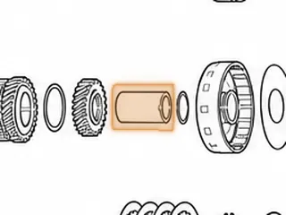 Collar, MPWA (Vigor) 2nd Gear To 4th Gear (Countershaft) (2.590” Long) (1.383”ID) — Part # 70267C