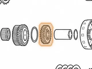 Gear, MPYA 4th (Countershaft) 49 Teeth — Part # 70810B