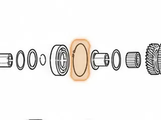 Snap Ring, MPYA / M5DA Mainshaft Bearing To Case (.078” Thick) 3.300”OD — Part # 70883B