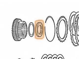 Shim, MPYA / M5DA 4th Gear (Mainshaft) Stepped (2.910”OD) Selective — Part # 70239B
