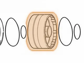 Drum, A4RA / B4RA / BMXA 2-4 Clutch (18 Teeth Steels) Stamped Steel (2.370” Overall Thickness) (.125” Thick Hub)… — Part # 90550D