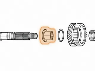 Collar W/Shoulder, S24A / A24A / M4TA / M24A / MDLA / SP7A / MP7A / S4XA 4th Gear To Secondary Shaft — Part # 90246B