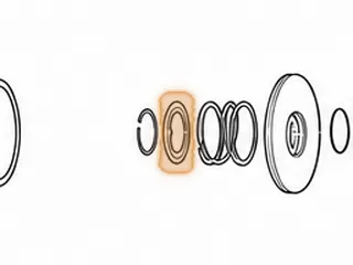 Retainer, S24A / A24A / M4TA / M24A / MDLA / SP7A / MP7A / S4XA Low/Hold Clutch Spring (Secondary Shaft) 2.065”OD… — Part # 90984B