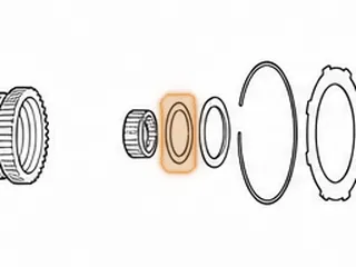 Washer, A4RA / M4TA / B4RA / MDLA / BMXA / SP7A / MP7A / S4XA 2nd Gear To Mainshaft (Bronze Replacement) (Sonnax) — Part # 60223EB