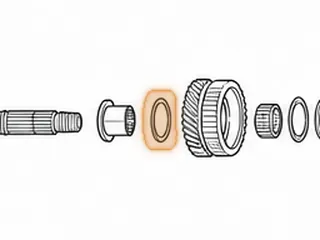 Thrust Bearing, S24A / A24A / M4TA / M24A / MDLA 4th Gear To Collar (Secondary Shaft) — Part # 90249B
