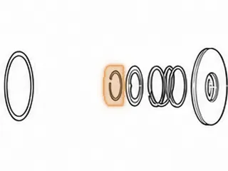 Snap Ring, S24A / A24A / M4TA / M24A / MDLA / SP7A / MP7A / S4XA Holds Retainer In Low/Hold Drum (Secondary Shaft)… — Part # 90877B