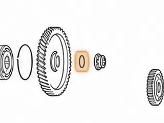 Washer, M4TA / SP7A / MP7A / S4XA Under Secondary Shaft Nut (1.120”OD) (Also SP7A / MP7A Mainshaft Nut) — Part # 90206E