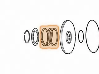 Spring, S24A / A24A / M4TA / M24A / MDLA / SP7A / MP7A / S4XA Low/Hold Clutch Return (Secondary Shaft) 2.125”OD… — Part # 90974B