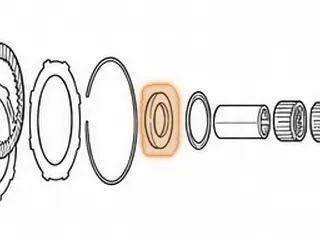 Race, S24A / A24A / M4TA / M24A 4th Gear (Mainshaft) To Drum (2.075”OD) 1.032”ID (.176” Thick) With 2 Notches On ID — Part # 90229B