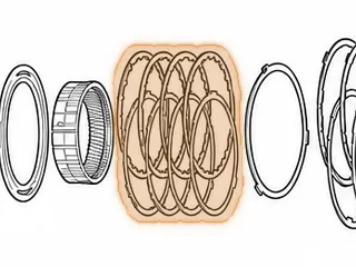 Friction, MB1/MJ3 E1 Clutch (.080”) (21 Teeth) 1983-Up — Part # 52104