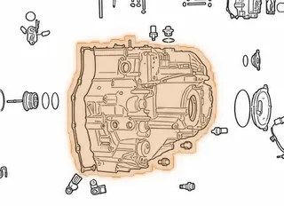 Case, MDPA (24 Bolts To Bell) (Top Switch # 439 Points To The Rear)(Has 3 Slots By Axle Seal) — Part # 40760CC