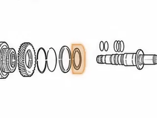 Bearing, BYFA/B36A/MDKA/MDPA/MDRA/P36A 2nd Clutch Hub To Idler Gear (.138”Thick) (2.585”OD)(1.736”ID)… — Part # 40243A