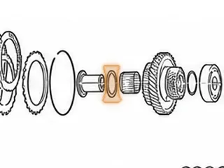 Bearing, BYFA/B36A/MDKA/MDPA/MDRA/P36A 5th Gear To Collar # 225 (.118”Thick) (2.315”OD)(1.580”ID) — Part # 40226A