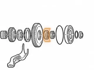 Gaged Needle Bearing, BYFA/B36A/MDKA/MDPA/MDRA/P36A Reverse Gear (Inner) To Countershaft (.560”Thick)(1.780”OD) — Part # 40273A