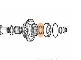 Bearing, BCLA/BZHA/BZKA-1/BZNA/B90A/GPLA/GPPA-3/GPPA-4/MCLA/MCTA/MKYA/MKZA/ MM7A/MNZA/MRMA/MZHA/MZJA # 243 1st Gear To… — Part # 40232A