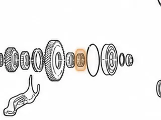 Collar, BYFA/B36A/MDKA/MDPA/MDRA/P36A Reverse Gear (Inner) To Countershaft (.572”Thick) (1.575”OD)(1.222”ID)… — Part # 40272A
