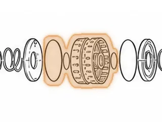 Drum, MDKA/MDPA/MDRA 4th/5th Clutch (24 Teeth Steels)(2.760”Wide)(5.470”OD) — Part # 40550A