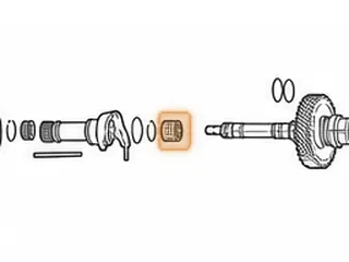 Caged Needle Bearing, BYFA/B36A/P36A Mainshaft To Converter Reactor (Rear)(.992”Long) — Part # 40214B