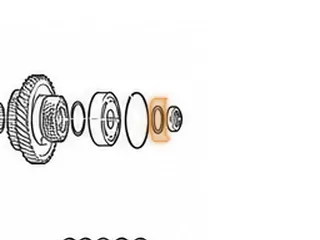 Washer, BFYA/B36A/MDKA/MDPA/MDRA/P36A (Mainshaft)(.155”Thick)(1.572”OD)(1.152”ID) (8 Inner Splines)… — Part # 40207A