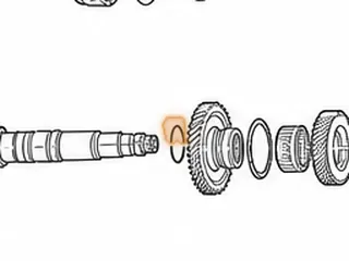 Horse Shoe Clips, BYFA/B36A/P36A Holds 4th Gear To Countershaft (.079”Thick)(1.993”Long) (2 Per Pack) — Part # 40887B