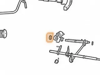 Ball Bearing, BYFA/B36A/MDKA/MDPA/MDRA/P36A Park Actuator Rod To Case (.235”Thick) (.787”OD)(.355”ID)(Cast # NSK 699A1) — Part # 40298-1A