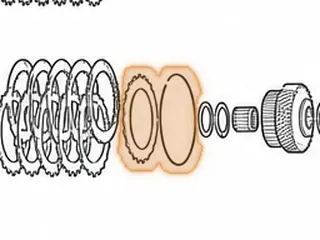 Pressure Plate, BYFA 3rd Clutch (.094”)(#4)(24 Teeth)(3.570”ID) — Part # 40146DD