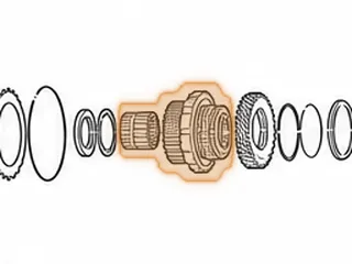 Hub, BYFA/B36A/P36A 2nd Clutch (.635”Thick)(3.122”OD) — Part # 40572B