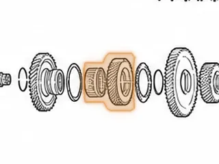 Gear, BYFA Idler (Countershaft) (45 Teeth, 3 Groove)(4.160”OD) — Part # 40712D