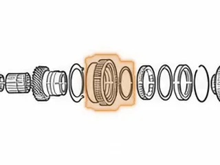 End Cap Washer, MDKA/MDPA/MDRA Low Sprag To Low Clutch Hub # 574 (.043”Thick) (2.930”OD)(2.292”ID) — Part # 40295A