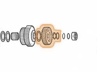 Retainer, BYFA/B36A/MDKA/MDPA/MDRA/P36A Holds Horse Shoe Clips # 889 To 3rd Shaft (.175”Thick)(1.270”OD)(.972”ID)… — Part # 40889-1A