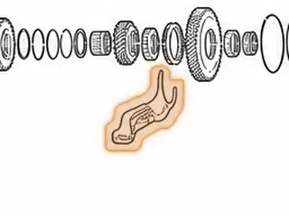 Fork, BJFA/BVLA/BYFA/B36A/B97A/MDKA/MDPA/MDRA/MURA/P36A Reverse (2.460”ID At Forks) — Part # 40840A