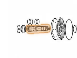 3rd Shaft, MDKA/MDPA/MDRA (6 5/16”Long)(1.130” From Front Of Shaft To Flange) — Part # 40673A