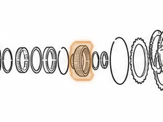 Hub, BYFA/B36A/P36A Low Hold Clutch (1.683”Thick)(1.515”ID)(W/44 Clutch Splines) — Part # 40577B