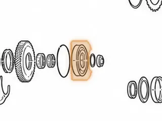 Ball Bearing, BYFA/B36A/P36A Countershaft To Case (.825”Thick)(3.700”OD) (Cast # NSK 31-23AE) — Part # 40274B