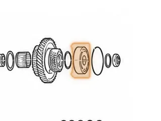 Ball Bearing, BYFA/MDKA/MDPA/MDRA Mainshaft To Case (.668”Thick)(3.230”OD)(1.142”ID) (9 Balls)(Cast # 29BC08S4N) — Part # 40235A