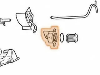 Cover, BYFA/B36A/MDKA/MDPA/MDRA/P36A Canister Filter (2 Bolt)(Cast # RJB Or No Cast #) — Part # 40769A
