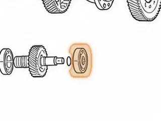 Ball Bearing, BYFA/MDKA/MDPA Transfer Driven Gear To Case (.750”Thick)(2.992”OD) (.866”ID)(12 Balls)(Cast # NTN… — Part # 40275A