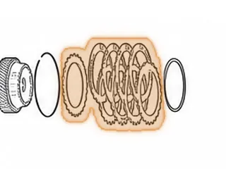 Pressure Plate, BYFA/B36A/P36A 4th Clutch (.082”)(#1)(24 Teeth)(3.735”ID)(Stepped) — Part # 40140BA