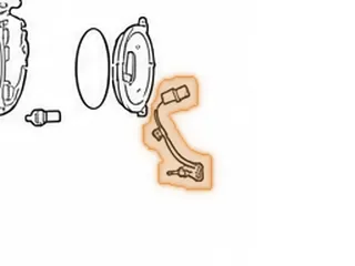 Sensor, BYFA/MDKA/MDPA Temperature (2 Blade, Large Connector)(8 3/4”Long Harness) — Part # 40437A