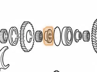 Collar, RO / MPRA Reverse Gear (Countershaft) (Use 90278D) — Part # 170272A