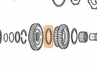 Bearing, RO / MPRA 2nd Gear To 2nd Drive Gear (Secondary Shaft) (Use 90232B) — Part # 170241A
